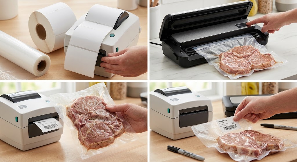How Do You Label Vacuum-Sealed Food Packs With Direct Thermal Labels? How Do You Label Vacuum-Sealed Food Packs With Direct Thermal Labels?
