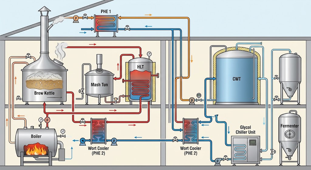 How Do You Design a Brewery Heat Recovery System? How Do You Design a Brewery Heat Recovery System?
