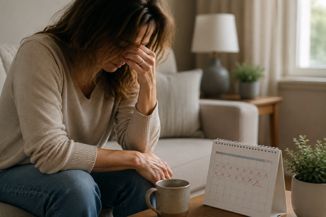 The Symptoms Start While the Periods Are Still Coming Perimenopause Symptoms