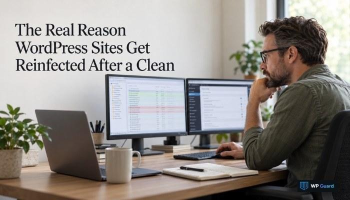 The Real Reason WordPress Sites Get Reinfected After a Clean